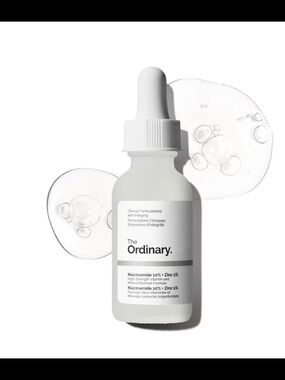 The Ordinary Niacinamide Serum 10% Zinc 1%– White